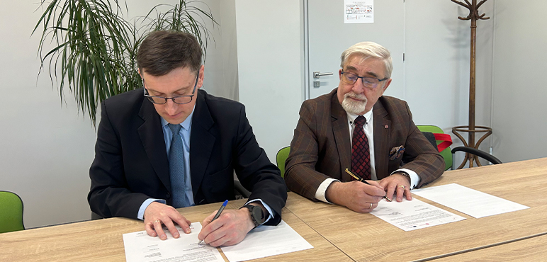 The network agreement between Foundry Chamber of Commerce in Poland and AGH was officially signed!